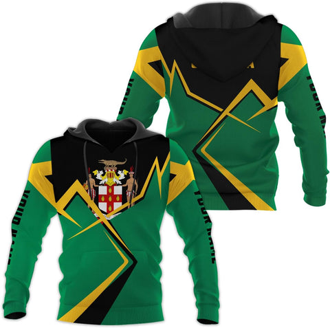 Mostprints Personalized Jamaica Hoodie Camisa Jamaica Hoodies Jamaica Sweaters Shirts Men & Women Jamaican Pride Shirt Gifts