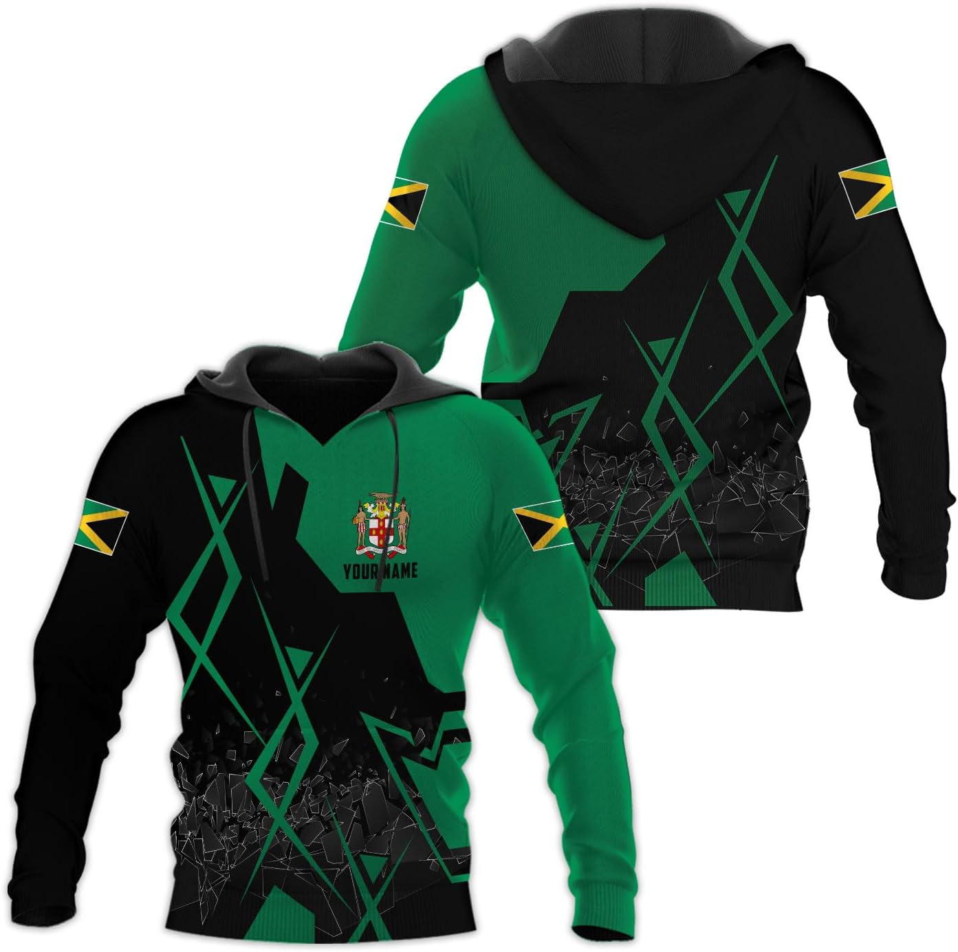 Personalized Jamaica Shirt Custom Jamaica Flag Lion Shirt for Men and Women, Jamaican Pride T-Shirt, Jamaica Tshirt Jamaicana
