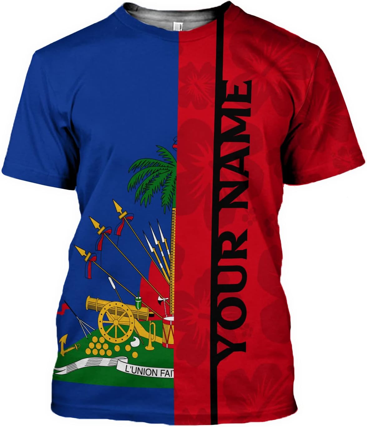 Personalized Haiti Shirt, Haitians Flag Pride Shirt, Haiti Shirts for Men & Women, Haitian Pride Tshirt, Haitian Flag Shirt