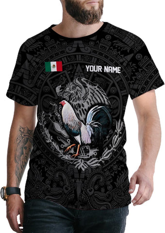 Suseaz Personalized Rooster Shirt Men Women, Men Funny Chicken 3D Printed Vintage Crew Neck Short Sleeve Shirts