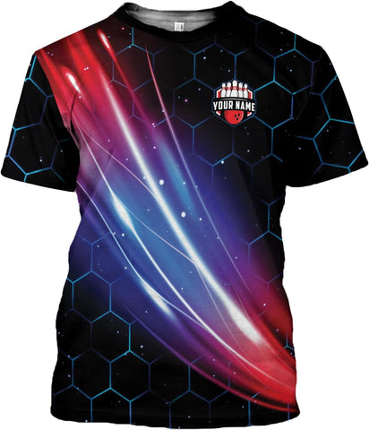 AOVL Custom Bowling Shirts for Men Bowling Shirts Bowling Shirts Unisex Bowling Jerseys for Men Custom Bowling Shirts for Men