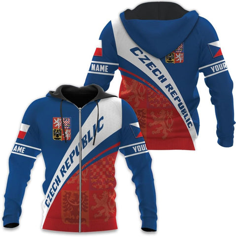 Personalized Czech Shirts 3D, Czechoslovakian T-Shirts, Czech Republic Flag Pride Shirt Unisex, Gifts for Czechs (CZ 9)
