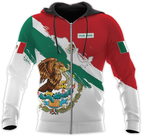 Personalized Name Mexican Shirts for Men, Customized Mexico Shirts for Men, Mexico Shirts for Women Mexico Shirt Eagle Flag