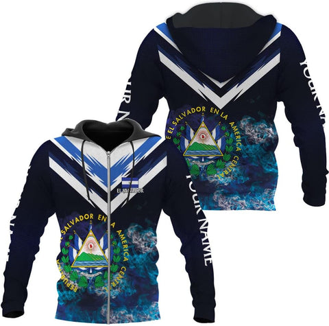 HomeDesign Personalized El Salvador Hoodie El Salvador Hoodies El Salvador Sweaters Shirts Men & Women El Salvador Shirt