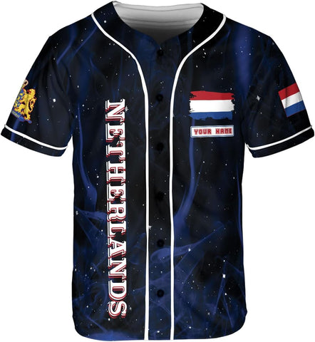 Leprints Personalized Netherlands Jersey, Netherlands Soccer Shirt Baseball Dutch Pride Flag Jersey Men Women Country Shirts