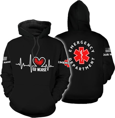 PAgree Custom ER Nurse Shirt - Women's Emergency Room Tshirt