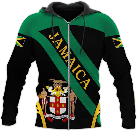 Mostprints Personalized Jamaica Hoodie Camisa Jamaica Hoodies Jamaica Sweaters Shirts Men & Women Jamaican Pride Shirt Gifts