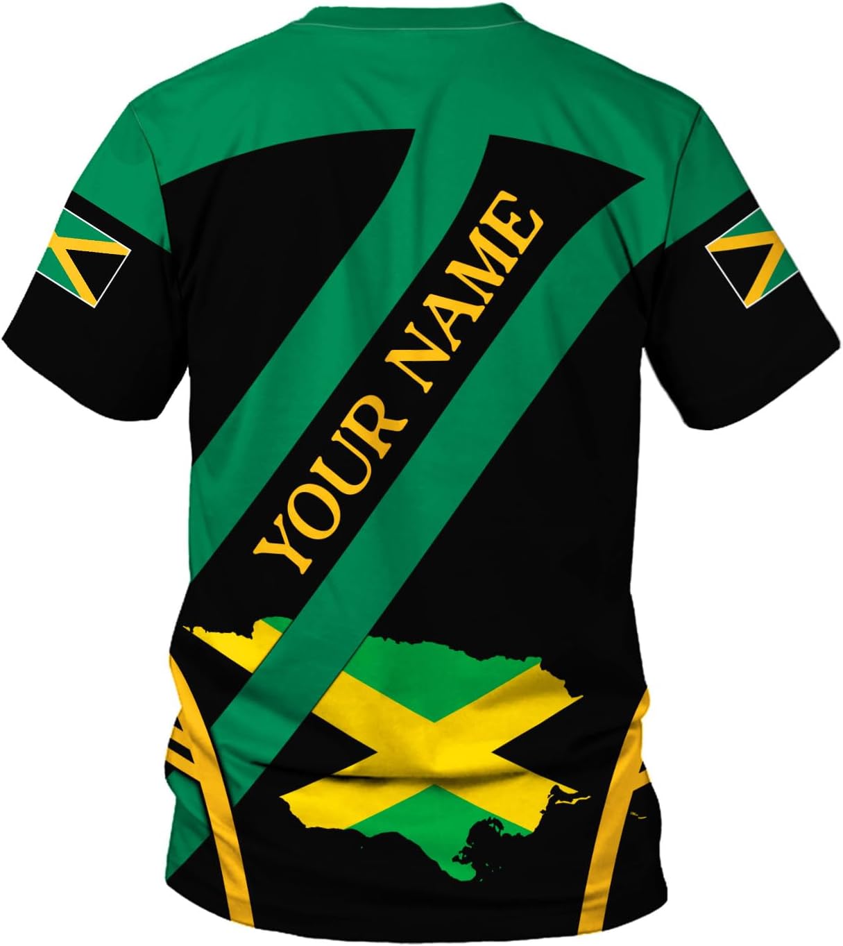 Personalized Jamaica Shirt Custom Jamaica Flag Lion Shirt for Men and Women, Jamaican Pride T-Shirt, Jamaica Tshirt Jamaicana