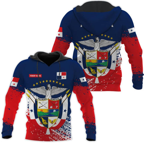 Custom Panama Shirts for Men 3D Panama Coat of Arms Shirts Panamanian Flag Pride Shirts Panama Hombres Camisa Men Women