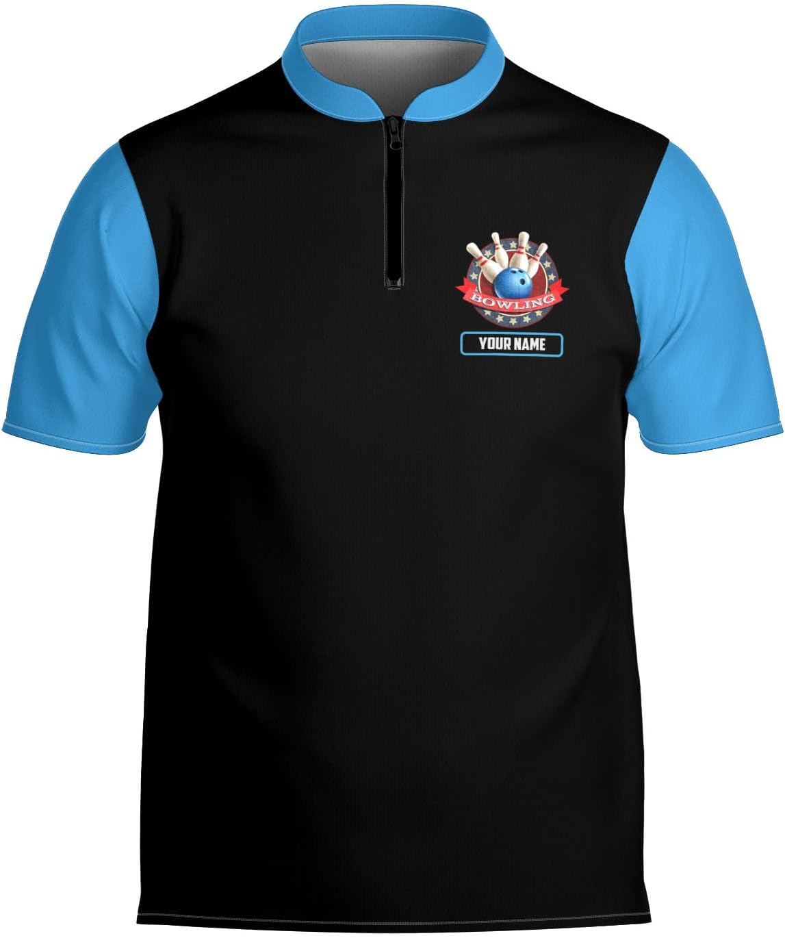 Ligthuy Personalized Bowling Jersey 3D, Bowling Shirts for Team, Bowling Shirt Unisex for Men Women, Bowling Shirts for Men