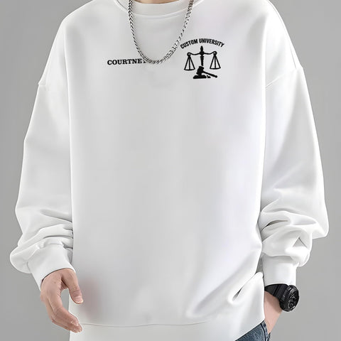 Suseaz Embroidered Lawyer Sweatshirt, Lawyers Tshirt, Law Student Shirt, Law School Graduate Gift For Attorney Sweatshirt Tee