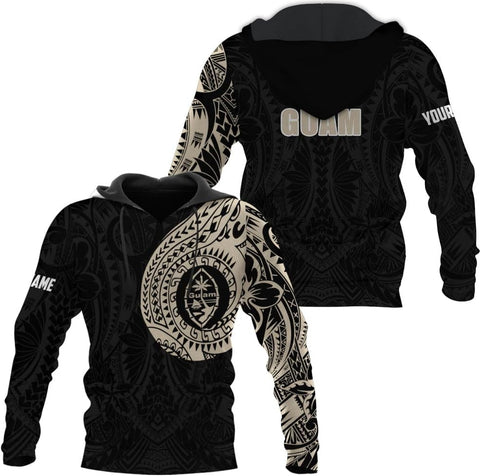 Vybonz Personalized Guam 3D Hoodie Guam Sweatshirt Guahan Zip Hoodie for Men Women Guahan Pride Shirt Guahan Guam Gifts Tee