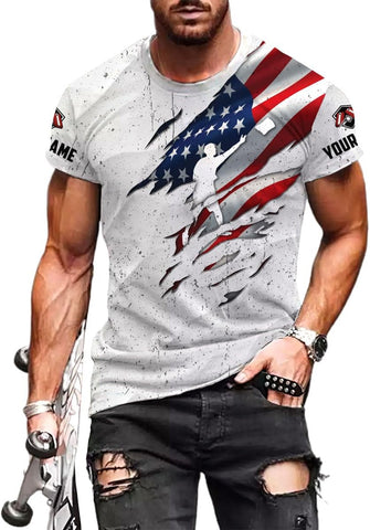 Artparel Personalized Cornhole 3D Player T-Shirt for Team Uniform Funny Gift Men Women