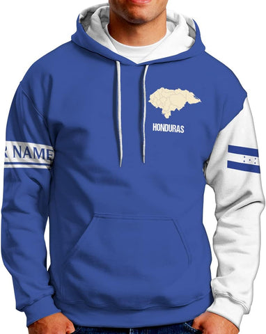 HomeDesign Personalized Honduras Hoodie Camisa Honduras Hoodies Honduras Sweaters Shirts Men & Women Honduran Pride Shirt