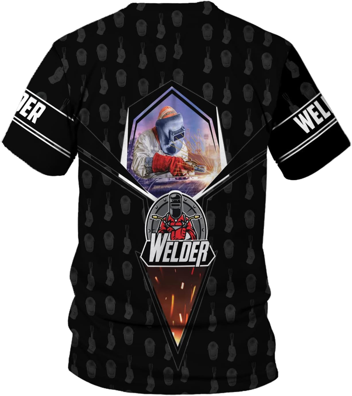 Personalized Welder Shirt Custom Welder Shirts Welding 3D T Shirts Welder Tshirt for Men and Women