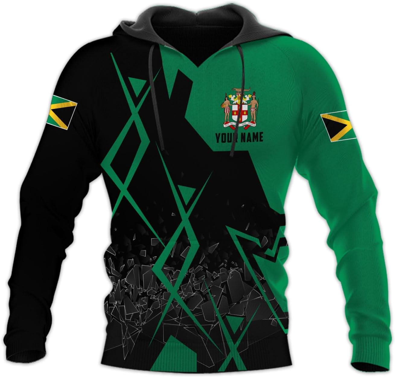 Personalized Jamaica Shirt Custom Jamaica Flag Lion Shirt for Men and Women, Jamaican Pride T-Shirt, Jamaica Tshirt Jamaicana