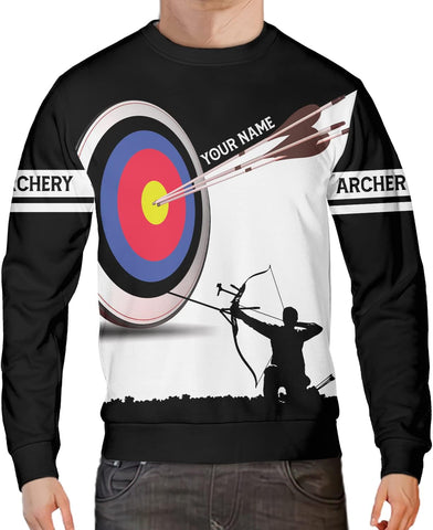 Personalized Men's Archery Shirts, Custom Name & Team Name Jerseys, S-5XL Polo Shirts