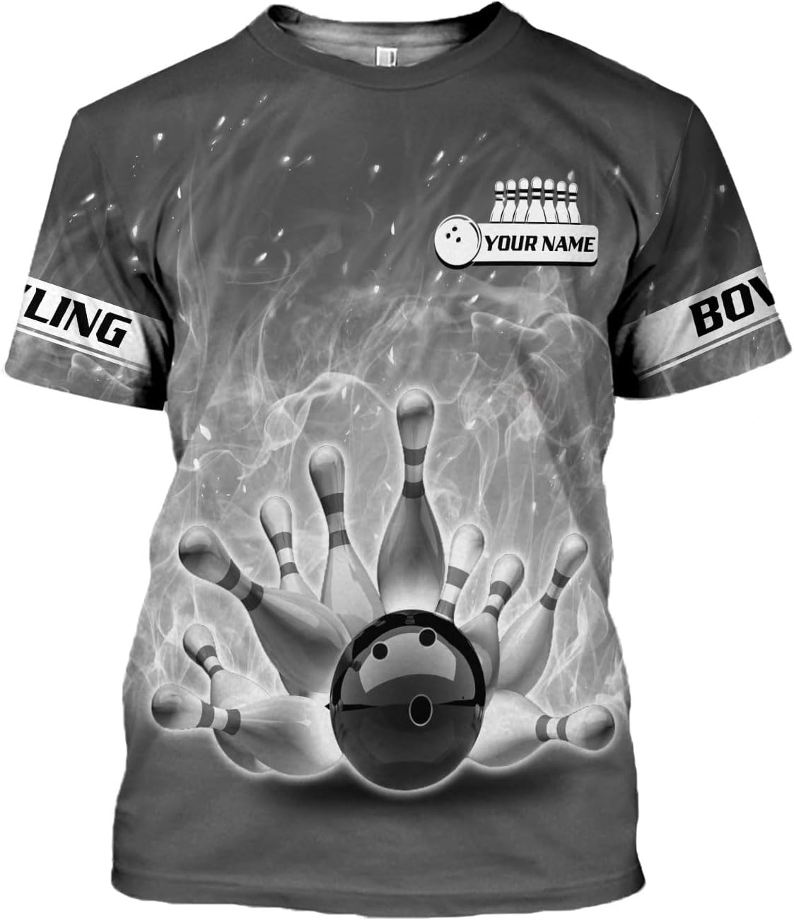 Podagree Personalized Name Bowling Shirts for Men and Women 3D, Bowling Shirts for Team Bowling, Bowling Shirts Gift