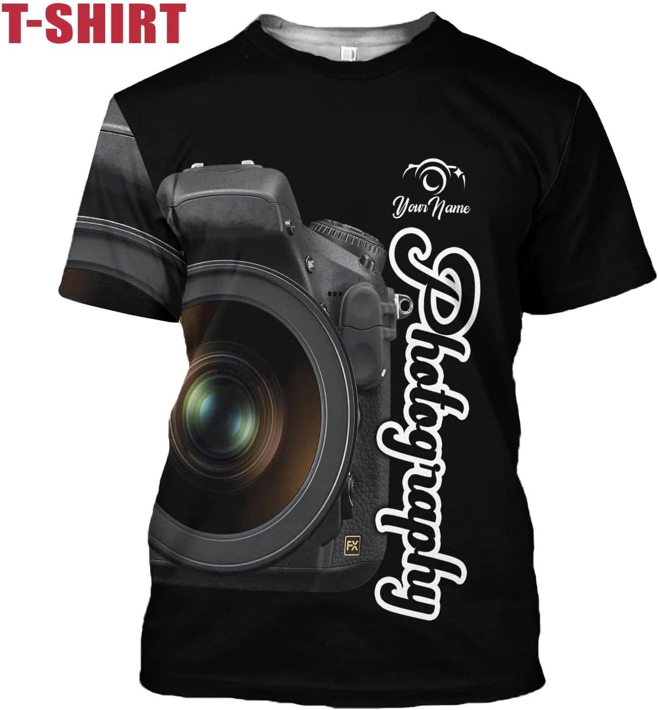 HomeDesign Personalized Photography Shirt Photographer Shirts Photographic Camera Tshirt Men & Women Photographer Gifts