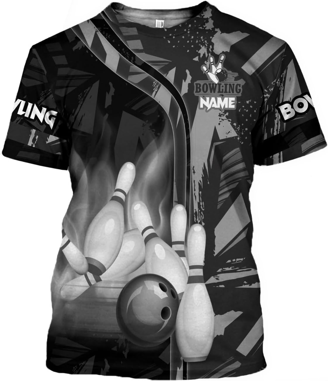 Intenprints Personalized Bowling Shirt Custom Bowling Shirts Bowling Gift Bowling Shirts for Women & Men Bowling Shirt Team