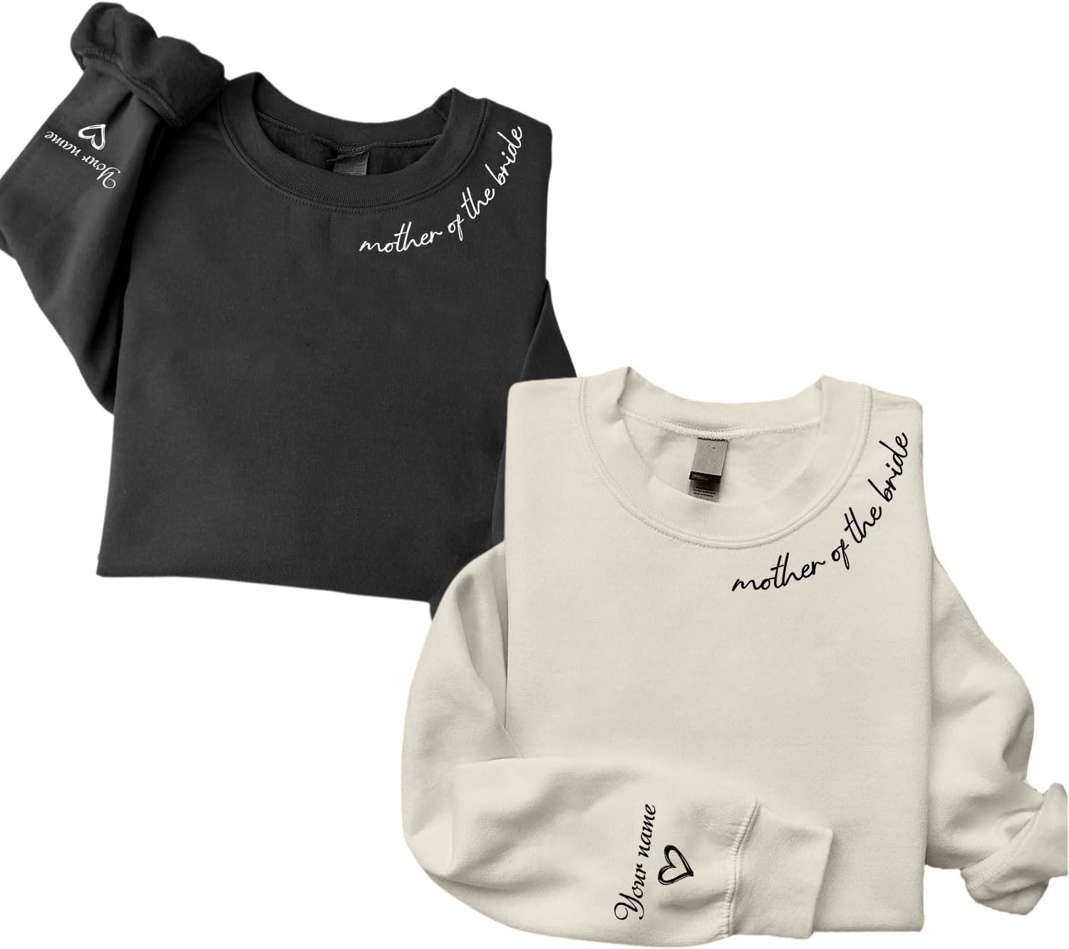Personalized Mother of The Bride Shirt, Mother of The Groom Shirt, Mother of The Bride Sweatshirt for Women, Bride Mom