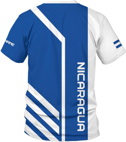 Personalized Nicaragua Shirt Custom Nicaragua Flag Lion Shirt for Men & Women Nicaraguan Camisas T-Shirt, Nicaragua Tshirt