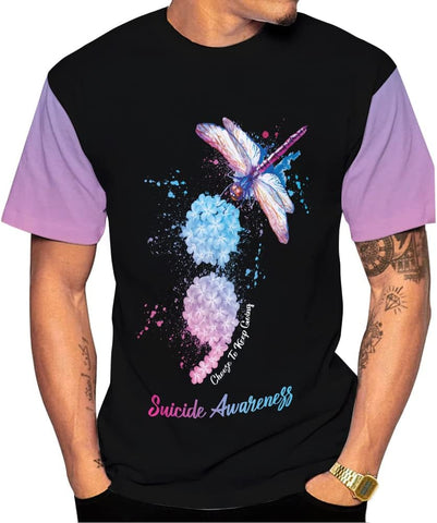Vybonz Personalized Suicide Awareness Shirt, Suicide Prevention Awareness, Mental Health Awareness, Mental Health Clothing