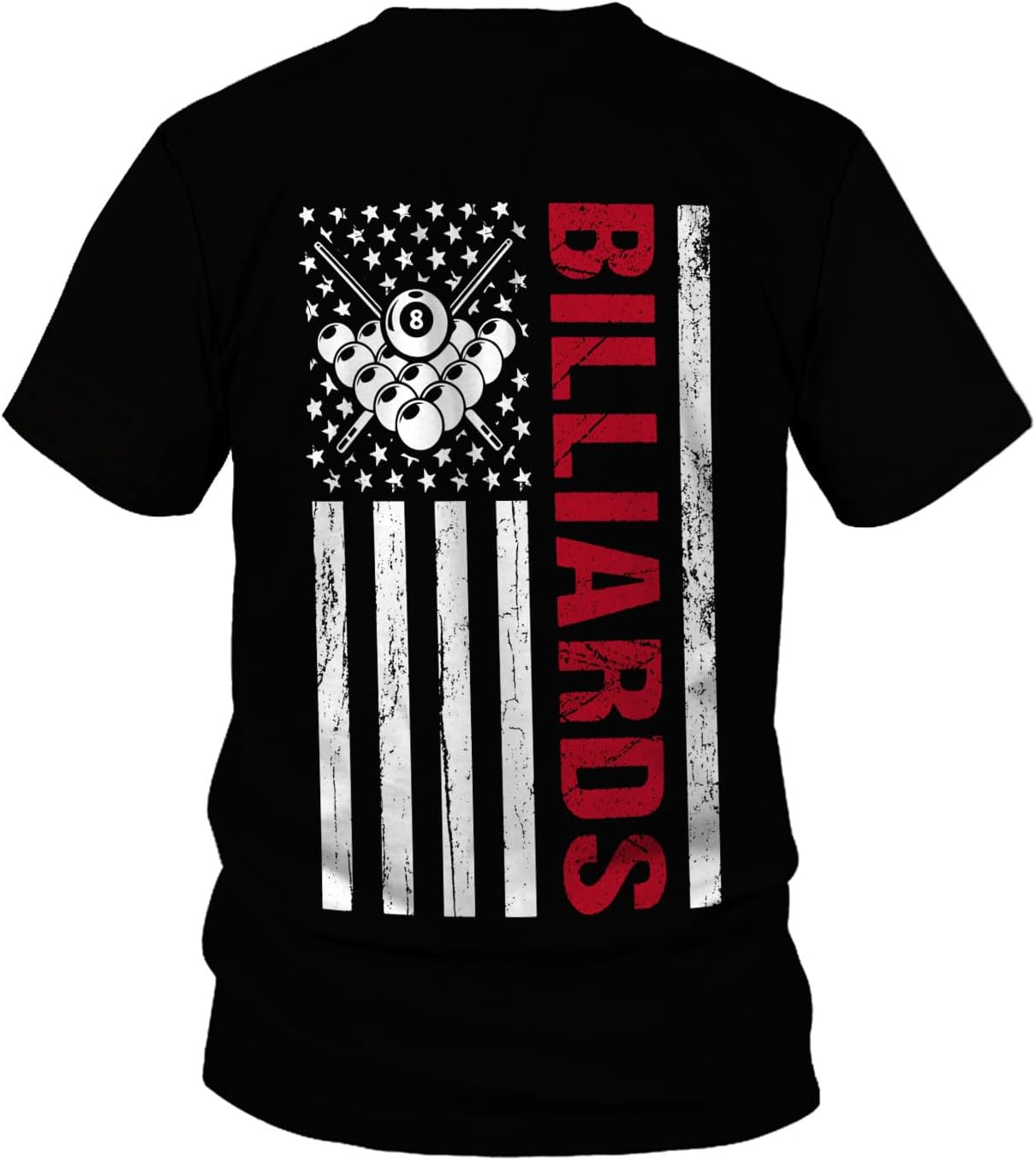 Parvii Personalized Billiards Shirt for Men, 8 Ball Pool Shirt, Billiards Gift