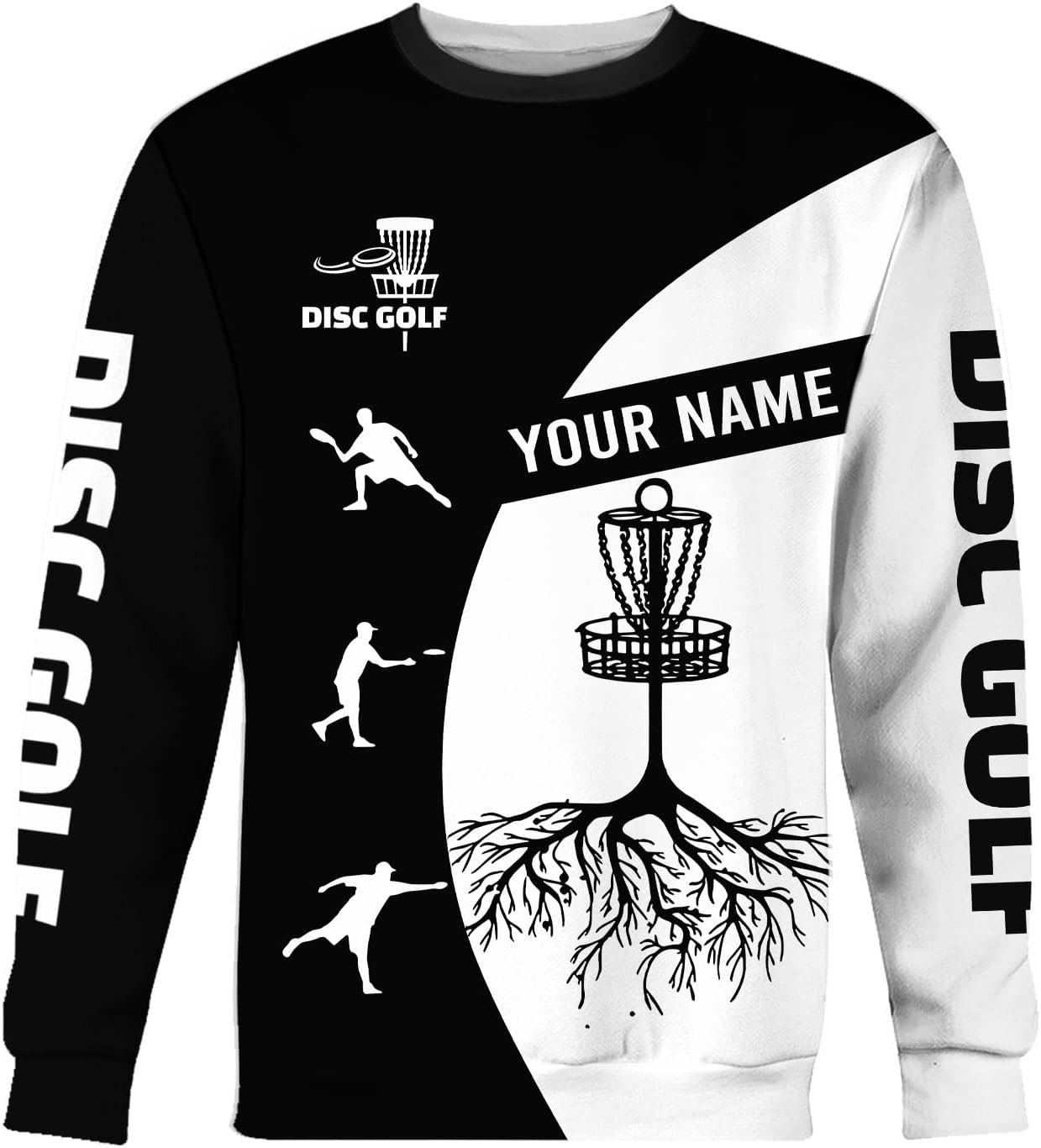 Personalized Disc Golf T-Shirt 3D All Over Printing S-5XL, Disc Golf Shirts for Men, Mens Disc Golf Tee Shirt