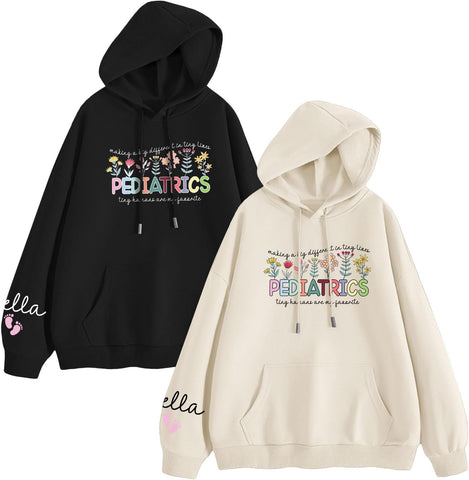 Custom Pediatric Nurse PEDS Crew RN Cute Personalized T-Shirt for Nursing School Grad NICU Emergency Funny Superheroes Gift