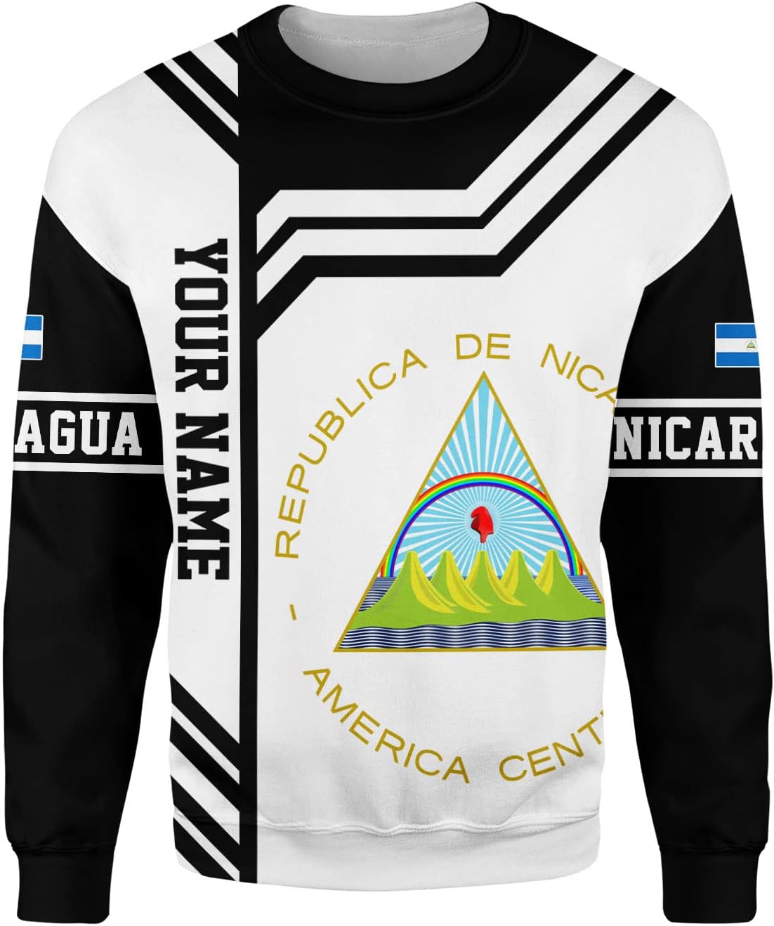 Personalized Nicaragua Shirt Custom Nicaragua Flag Lion Shirt for Men & Women Nicaraguan Camisas T-Shirt, Nicaragua Tshirt