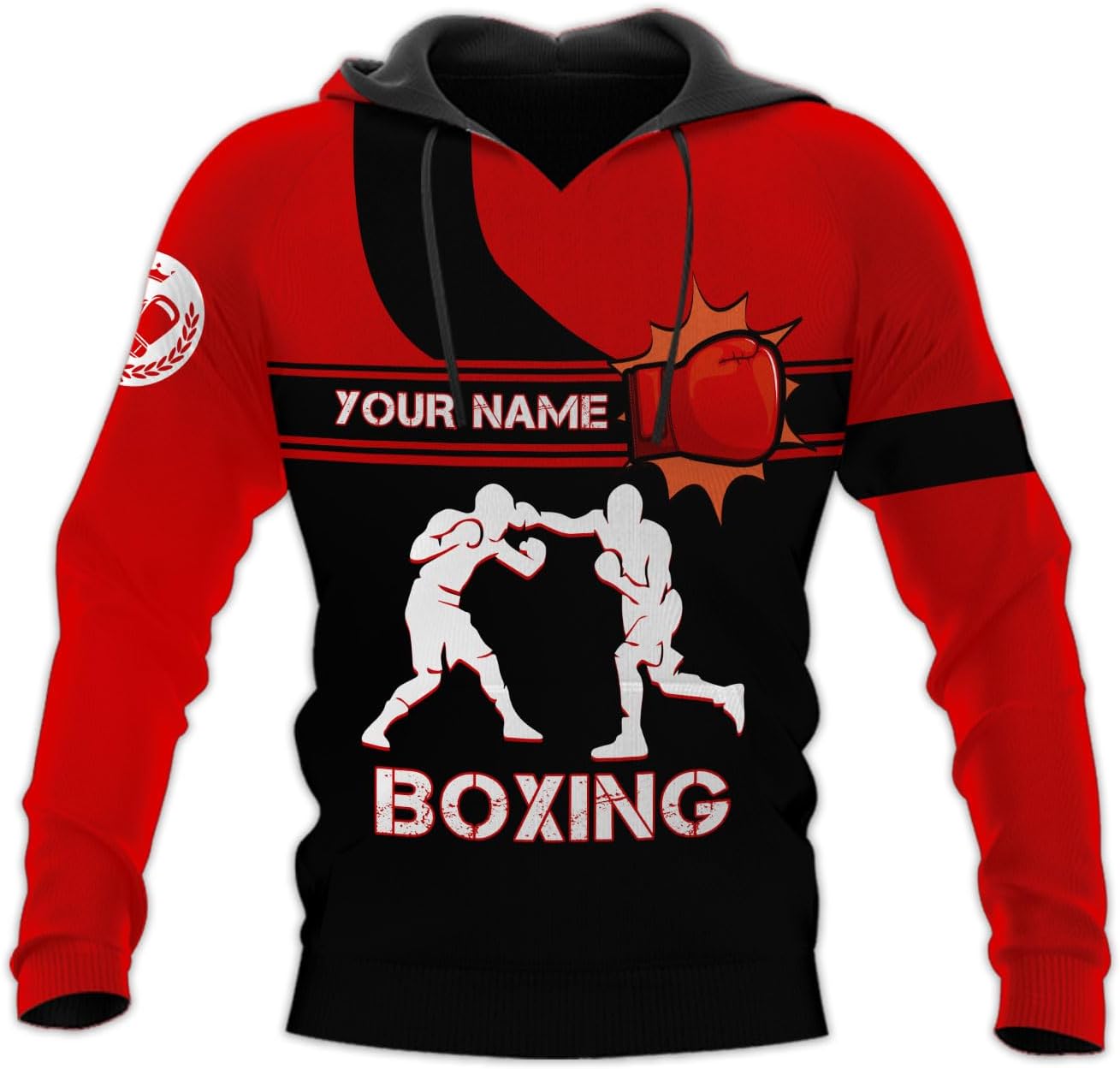 Personalized Boxing 3D Shirt, Boxing Shirts for Men Boxing T Shirts Women Boxing Tee Shirt Gifts for Boxing Lovers (HD386)