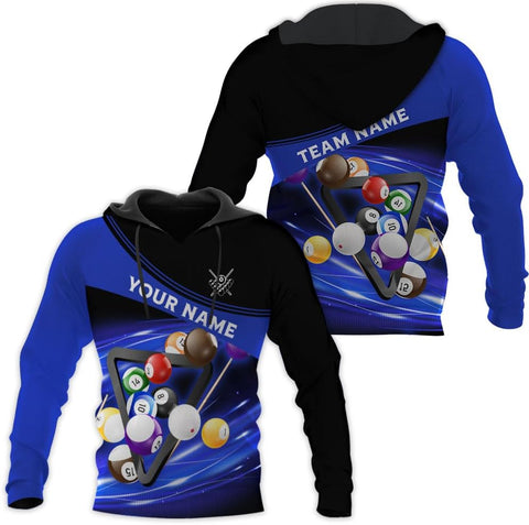 Pretyprints Personalized 3D Billiard Shirt Custom Name Men Women Team Apparel Pool 8 Ball Flag Tshirt Billiards Shirts Gift