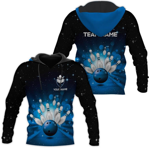 Pretyprints Personalized Bowling Shirt - Custom Bowling Gift for Women & Men