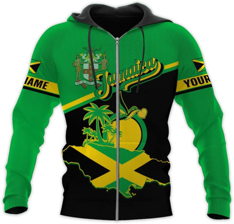 Suseaz Custom Jamaica Shirts for Women and Mens - Personalized Jamaica Flag Shirt Gift for Jamaica Men