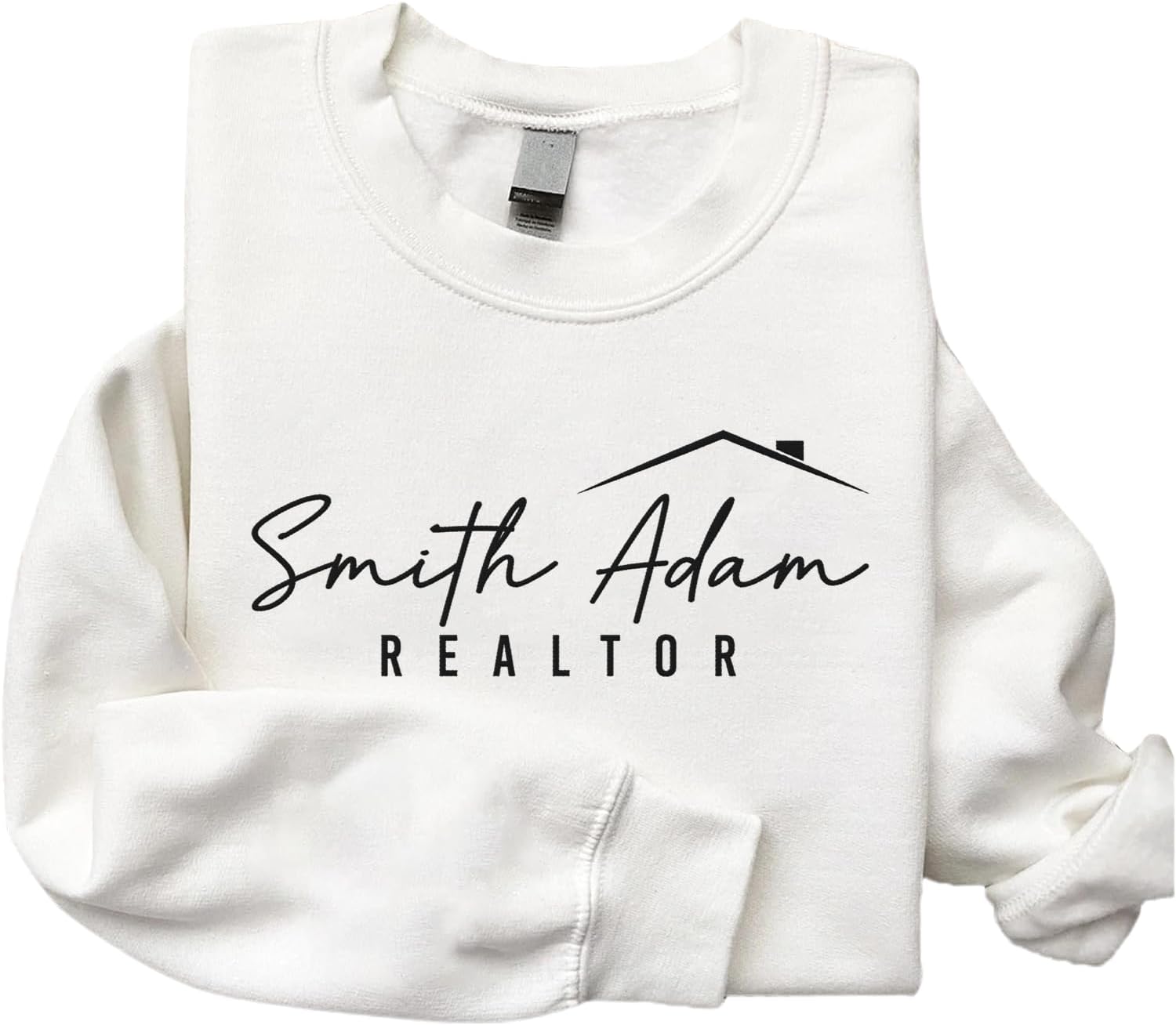 Personalized Embroidered Realtor Sweatshirts T-Shirt, Real Estate Agent Pullover Hoodie, Home Girl Sweater, Gifts For Realtor