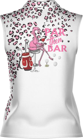 Podagree Personalized Golf Polo Shirts for Women Sleeveless with Collar, Funny Shirts for Women, Ladies Sleeveless Golf Shirt