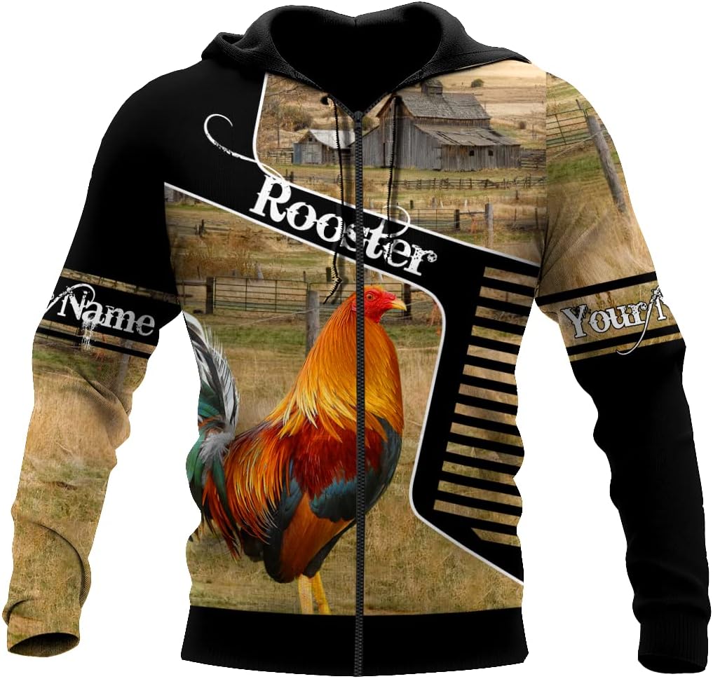 Personalized Rooster 3D gamefowl hoodies for men, mexican hoodie, rottweiler,fighting rooster redbull batalla de los gallos Unisex Hoodie, T Shirt, Zip Up Hoodie, Sweatshirt For Men Women HD529