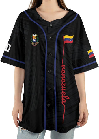 Custom Venezuela Jerseys for Men Venezuela Flag T-Shirt Venezuela Coat of Arms Shirt Venezuelan Pride Venezuela Flag Jerseys