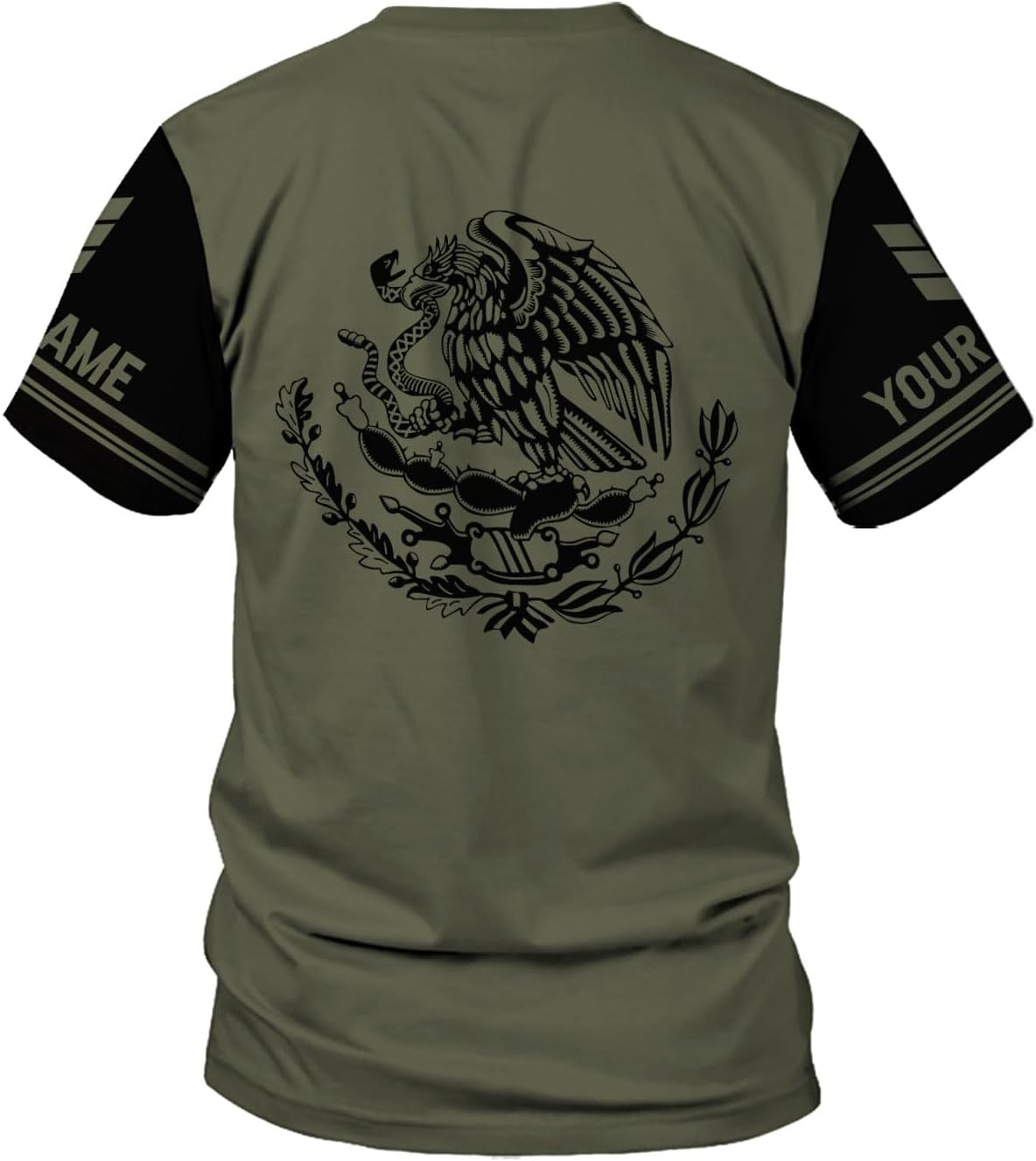 Rivelus Personalized Name Mexican Shirts for Men, Customized Mexico Shirts for Men, Mexico Shirts for Women Mexico Shirt