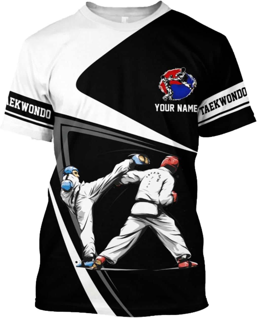 MAPrints Personalized Taekwondo 3D Shirt, Gift for Taekwondo Lover, Taewondo T-Shirts, Sweatshirt, Hoodie and Zip Hoodie