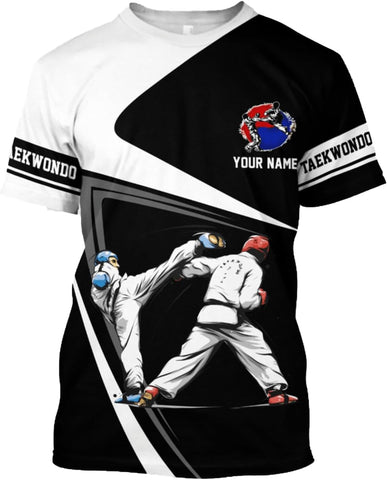 MAPrints Personalized Taekwondo 3D Shirt, Gift for Taekwondo Lover, Taewondo T-Shirts, Sweatshirt, Hoodie and Zip Hoodie