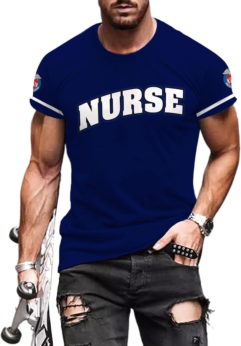 MoonArt Personalized Name Nurse Shirt Nurse Gifts Nurse Graduation Gift Funny Nurse T-Shirt Gift, Nursing Emergency Shirts