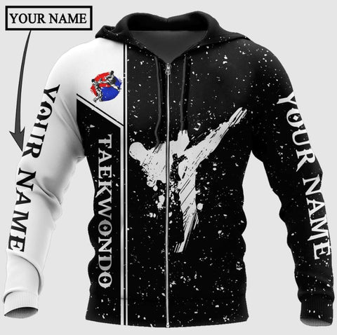 MAPrints Personalized Taekwondo 3D Shirt, Gift for Taekwondo Lover, Taewondo T-Shirts, Sweatshirt, Hoodie and Zip Hoodie