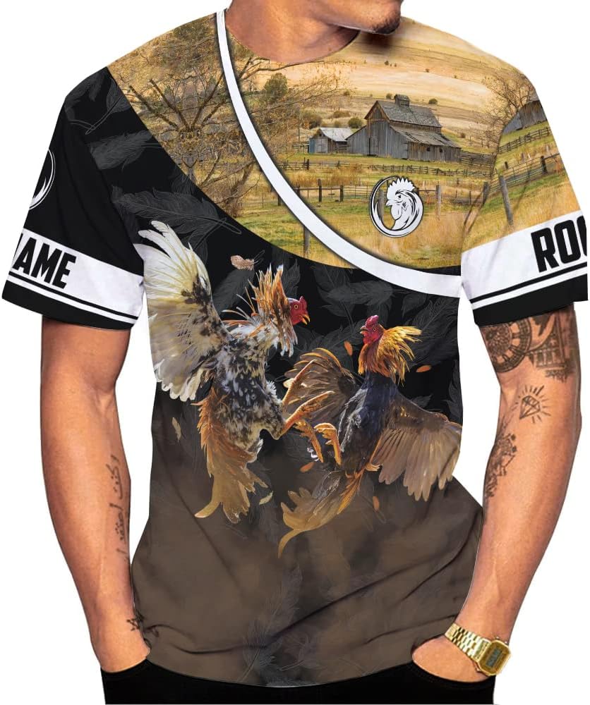 Mostefy Mexican Shirt for Men, Personalized Eagle Flag, Multi 7 Colors, S-5XL