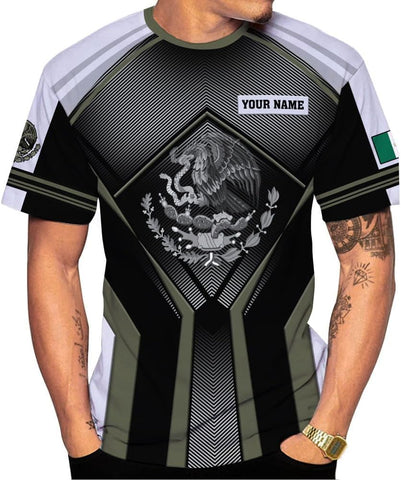 Rivelus Personalized Name Mexican Shirts for Men, Customized Mexico Shirts for Men, Mexico Shirts for Women Mexico Shirt