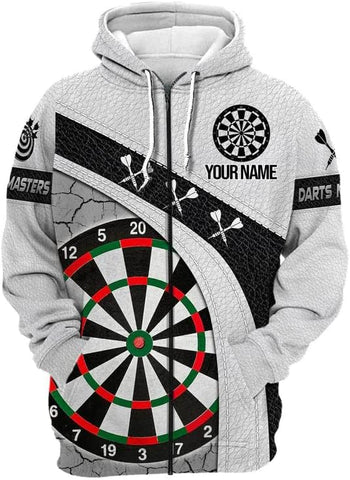Personalized 3D Dart Shirts for Men, Dart Tshirts for Team, Dart League T-Shirt, Dart Gift, Graphic Darts Print Short Sleeve