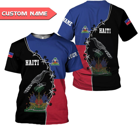 Personalized Haiti Shirt Haiti Tshirt Haiti Shirts for Men & Women Haitian Pride Tshirt Haiti t Shirt Haiti Gifts Tee
