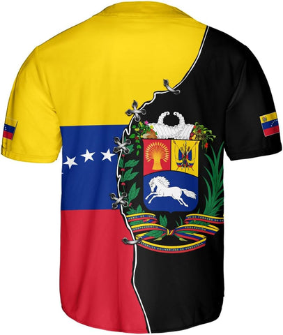 Parvii Personalized Venezuela Baseball Jersey, Camisa De Venezuela, Venezuela Shirt, Venezuelan Jersey Venezuela Shirts Men