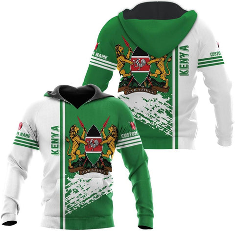 Personalized Kenya Flag 3D Shirts - Kenyan Pride Gift
